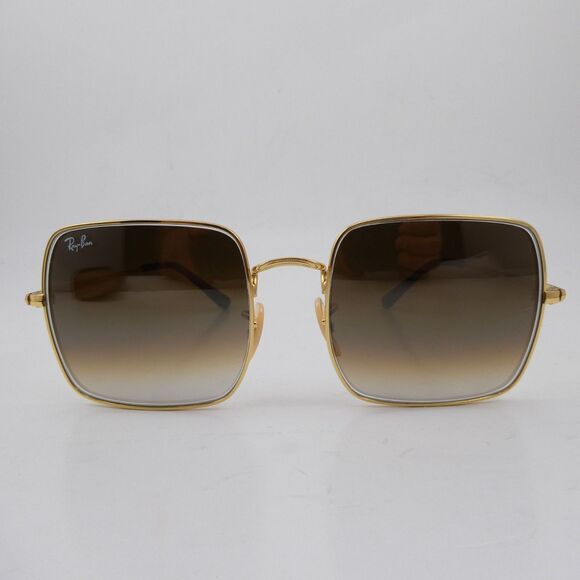 Ray-Ban Unisex RB1971 Square 9147/51 Gold/Brown Gradient Sunglasses 54-19-145 main image 12